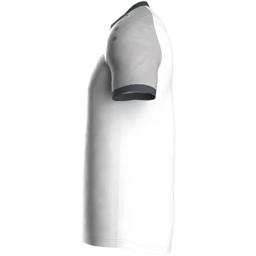 Jako Iconic Trikot Kurzarm Kinder - Weiß / Soft Grey