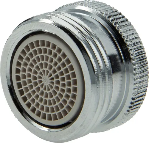 tecuro Mischdüse - Armaturen Adapter für Gartenschlauch 3/4 Zoll AG x M22/1 IG, verchromt