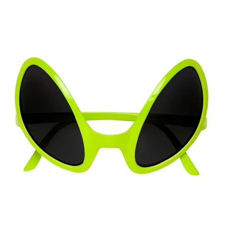 Brille Alien Ausserirdische Weltraum Space Karneval Fasching Fasnacht UFO
