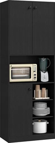 Küchenschränke Schwarz von Costway