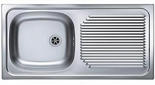 Alveus Basic 60 Edelstahl Einbauspüle 860 x 435 mm von Alveus