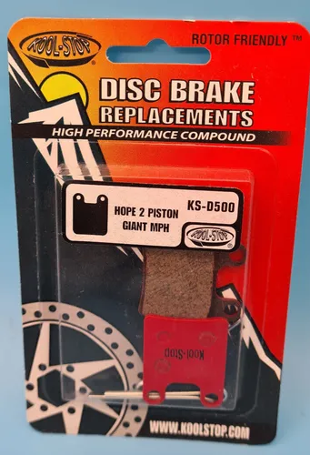 KS-D500 KOOL-STOP Scheibenbremsbelag HOPE 2 PISTON - Giant MPH 2000 OVP