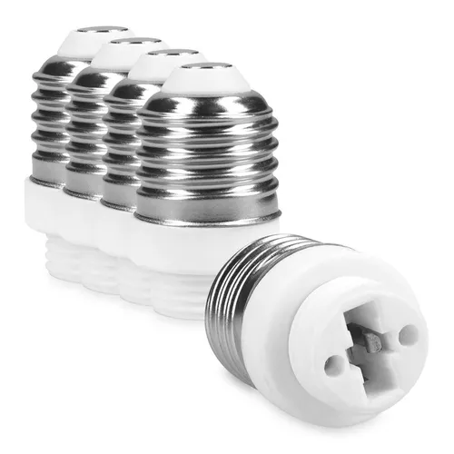 5x LAMPEN SOCKEL ADAPTER E27 AUF G9 FASSUNG STECKER GLÜHBIRNE KONVERTER LAMPE