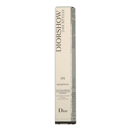 Dior Diorshow 24H Stylo Eyeliner Waterproof 076 Pearly Silver - Make Up - Langanhaltender, wasserfester Eyeliner in schimmerndem Silber für einen perfekten Look, der bis zu 24 Stunden hält.