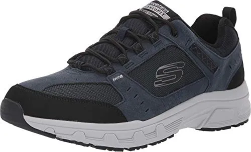 Produktbild Skechers Oak Canyon Herrenschuhe aus Oxfordgewebe, Blau (marineblau / schwarz), 38 EU