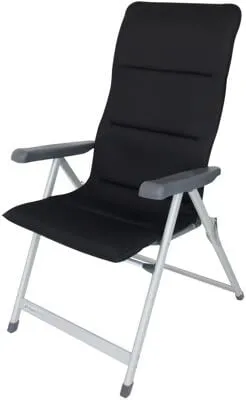 EuroTrail 3D-Mesh Stuhlüberzug schwarz in schwarz von Eurotrail