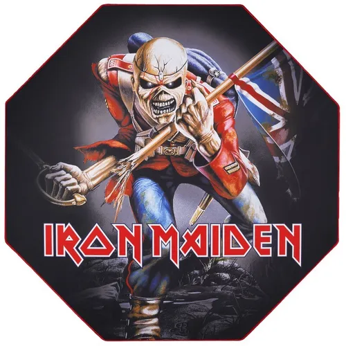 Iron Maiden Gaming Fußmatten Schwarz von subsonic