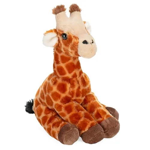 Wild Republic Kuscheltier Cuddlekins Baby Giraffe - Braun - Kuscheltiere, 30 cm große Baby Giraffe aus umweltfreundlichem Plüsch, ideal zum Kuscheln und Spielen. Perfekt für Kinder ab 3 Jahren und ein toller Begleiter für kleine Naturfreunde.
