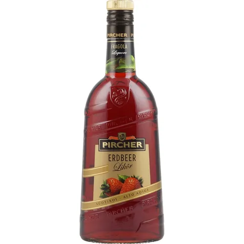 Pircher Erdbeerlikör 0,7 Liter 25 % Vol.
