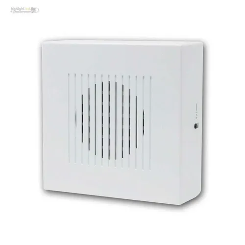 kleine Türklingel Einton pulsierend 230V weiß, Tür-Klingel-Gong für Haustür