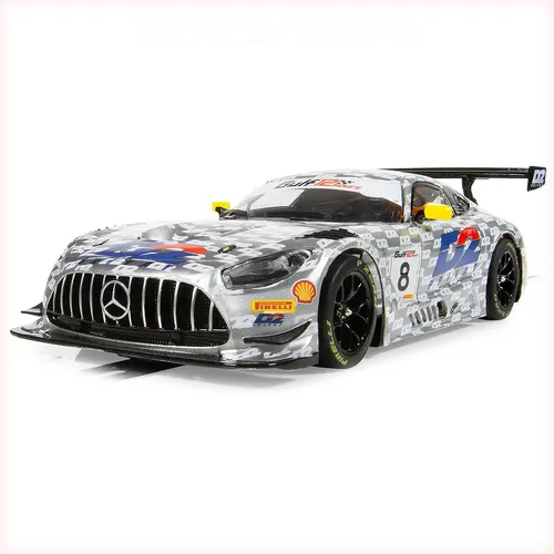 Scalextric C4496 Mercedes-AMG GT3 Nr.8 RAM Racing D2 - Scalextric Slotcar im Maßstab 1:32, detailgetreu und ideal für spannende Rennabenteuer auf der Bahn.