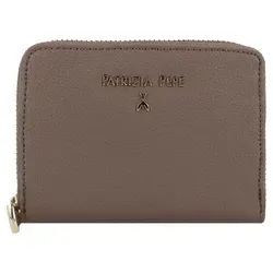 Patrizia Pepe Geldbörse Leder 12 cm grau
