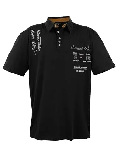 Lavecchia Herren Poloshirt LV-610 Schwarz 3XL - Hochwertiges Herren Poloshirt in Übergröße von LAVECCHIA. Bequem und mit optimaler Passform, ideal für Freizeit und Business. Erstklassige Materialien sorgen für langlebigen Tragekomfort.