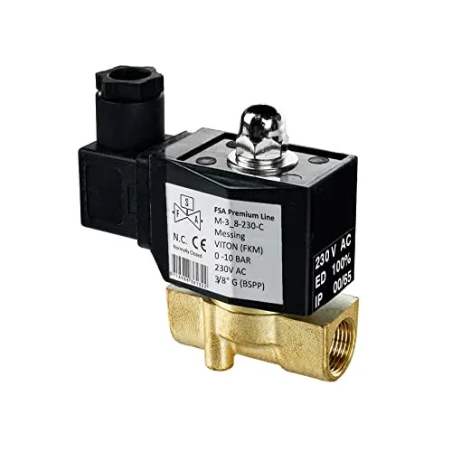 FSA Magnetventil Messing 3/8