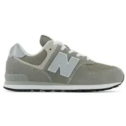 New Balance 574 Sneaker grau 39 EU - Sportliche Sneaker in Anthrazitgrau, Größe 39 EU, mit atmungsaktivem Obermaterial aus Synthetik und Textil, ideal für aktive Tage.