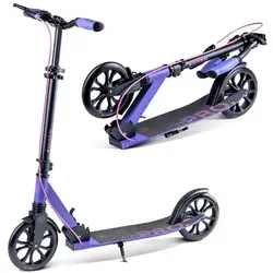 MOVINO City-Roller Scooter für Jugendliche und Erwachsene in lila von MOVINO