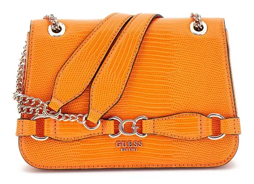 Guess Umhängetasche Convertible Xbody Flap in orange von GUESS