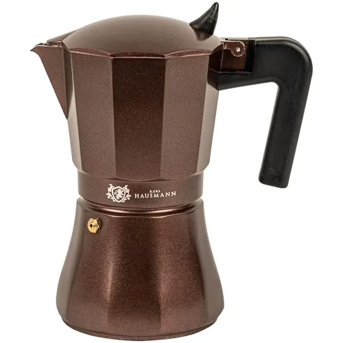 KARL HAUSMANN Espressokocher Induktion, 450 ml, 9 Tassen, TERESA