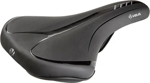 Velo Fit Traveller (250529) - Fahrradsattel für ultimativen Komfort auf langen Touren, ergonomisches Design und atmungsaktives Material sorgen für ein angenehmes Fahrgefühl.