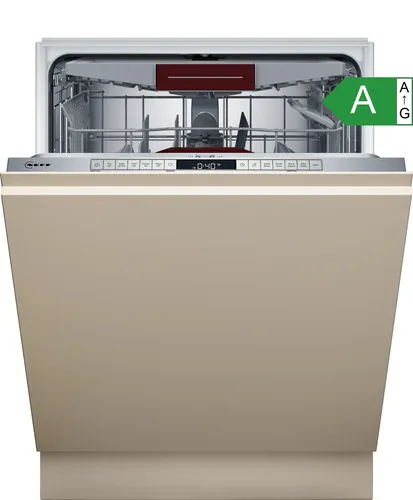 S157YCX03E Geschirrspüler 60 cm mit InfoLight und Besteckschublade - Vollintegrierbarer Geschirrspüler mit 44dB Geräuschpegel und Zeolith-Trocknung für optimale Ergebnisse und leisen Betrieb in Ihrer Küche.