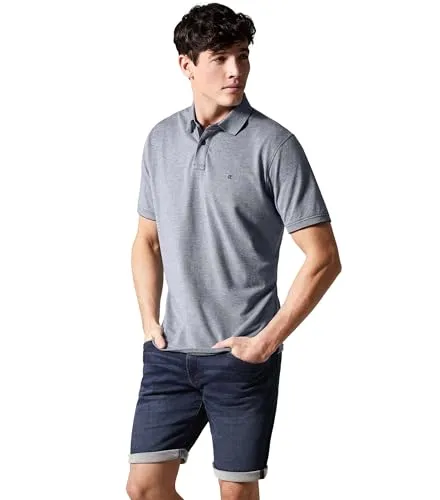 CASAMODA Poloshirt Grau (774) - Sportlich und Bequem - Sport-Poloshirt aus 95% Baumwolle für hohen Tragekomfort, Pflegeleicht und ideal für Freizeit oder Sport, in modischem Grau mit Polokragen.