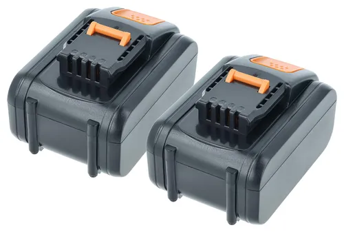 vhbw 2x Akku Ersatz für Worx WA3551, WA3551.1, WA3553.3, WA3553.2, WA3572, WA3553.1, WA3553, WA3549.1 für Werkzeug (3000 mAh, Li-Ion, 20 V)