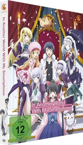 In Another World With My Smartphone - Staffel 1 - Gesamtausgabe - [DVD] - Fantasy-Anime für Jugendliche, Freigegeben ab 12 Jahren, erlebe spannende Abenteuer in einer anderen Welt!