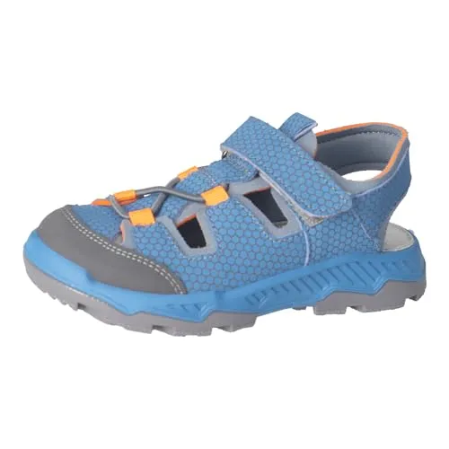 RICOSTA Jungen Sandalen Arizona - Bequeme Freizeitschuhe für Kinder - Wanderschuhe mit waschbarem Obermaterial und Klettverschluss für optimalen Komfort und Passform, ideal für aktive Sommertage.