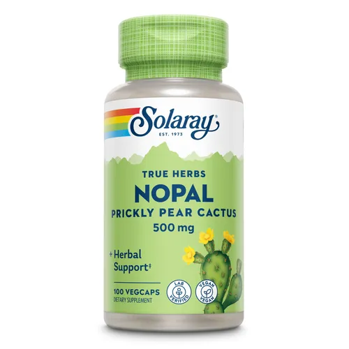 Produktbild Solaray Feigenkaktus Nopal (Prickly Pear) 500 mg