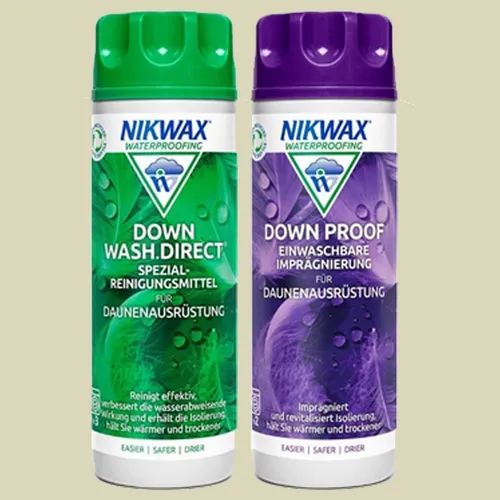 Produktbild Nikwax Twin Down Wash Direct & Down Proof 2x300 ml
