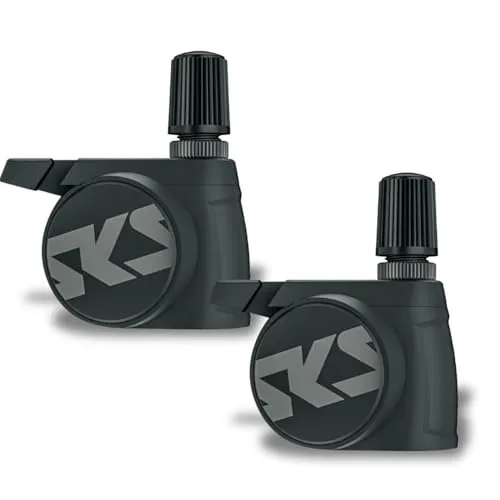 SKS Reifendruckkontrolle Airspy AV Ventilanschluss AV DV schwarz - Zubehör für Pumpen zur präzisen Reifendruckkontrolle, kompakt und in elegantem Schwarz für optimale Sicherheit beim Fahren.