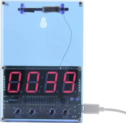 Sol Expert Lötbausatz Funkuhr DCF 11000 Bausatz ab 14 Jahre