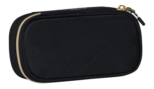 Beckmann Sport Jr. Ovales Pencil Case Black Gold in gold von Beckmann