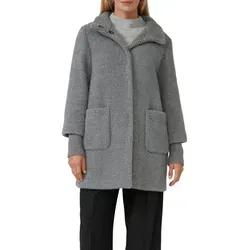 s.Oliver BLACK LABEL Wintermantel mit Stehkragen grau 48 EU