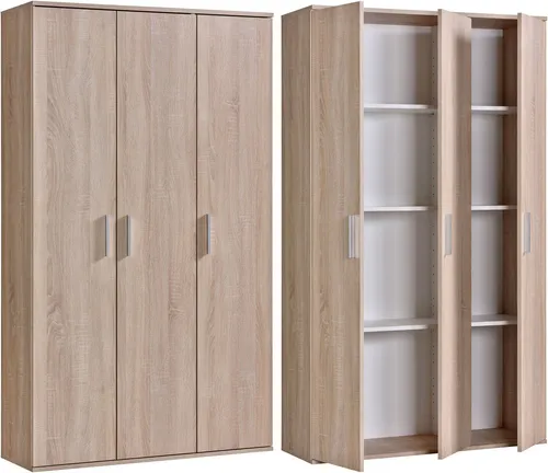Procontour Mehrzweckschrank Clara - Bestseller für Ihr Zuhause - Kleiderschrank mit 6 variabel einsetzbaren Einlegeböden und Platz für bis zu 14 Paar Schuhe, ideal für Ordnung und Stauraum in jedem Raum.