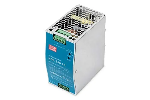 DIGITUS 48V Netzteil - 240 Watt - Netzteile für zuverlässige Stromversorgung, ideal für industrielle Anwendungen mit hoher Effizienz und Stabilität.