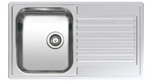 Edelstahl Spülbecken CENTURIO L10 ohne Bohrungen von Reginox