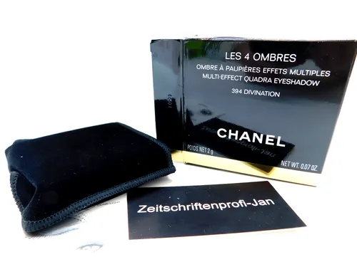 CHANEL Les 4 Ombres Multi-Effect Lidschatten 394 Divination - Luxuriöse Lidschattenpalette mit 4 harmonischen Nuancen, ideal für vielseitige Looks. Langanhaltende Textur mit mattem, satinierendem und schimmerndem Finish.