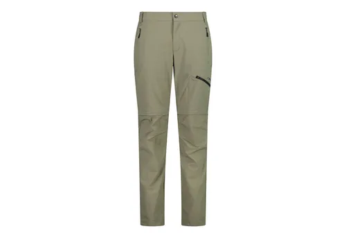 CMP MAN Zip OFF Pant sage (E663) 52 – 2-in-1 Trekkinghose - Die CMP MAN Zip OFF Pant ist die perfekte 2-in-1-Lösung für Wanderer. Mit 4-Wege-Stretch für besten Komfort und einem praktischen Reißverschluss, der die Hose schnell in eine Bermuda verwandelt, ist sie ideal für wechselnde Wetterbedingungen.