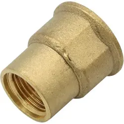 General Fittings - Messing Fitting Reduziermuffe 1/2' X 3/4' Zoll Übergangsmuffe