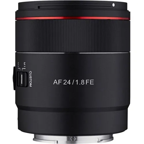 Samyang AF 24mm F1.8 Sony FE - Leichtes Weitwinkelobjektiv für Sony E-Mount, ideal für beeindruckende Landschafts- und Astrofotografie