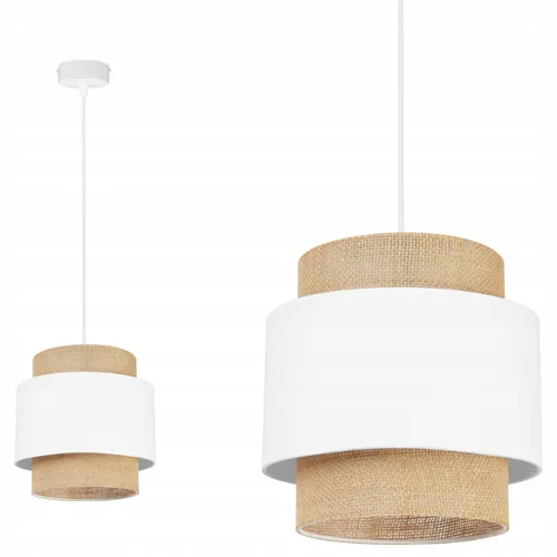 Hängende Deckenlampe Kronleuchter Boho Jute - Lampen-Kategorie: Deckenleuchte, einzigartiger Boho-Stil aus Jute für ein warmes, gemütliches Ambiente in jedem Raum.