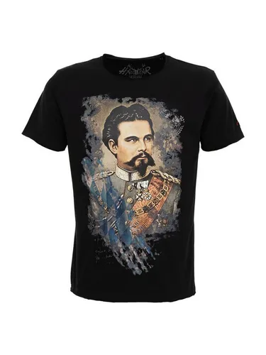 Hangowear Herren T-Shirt WIGGERL schwarz XXL - Trachtenhemden für Herren, Regular-Fit Design für optimalen Tragekomfort, perfekt für traditionelle Anlässe und Freizeit.