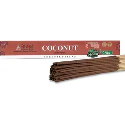 LuxusKollektion Räucherstäbchen-Halter Coconut – Handgetaucht, Chemikalienfrei, 25 Sticks