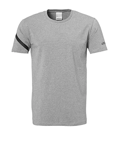 uhlsport Herren T-Shirt Essential Pro T-Shirt, Dark Grau Melange, S, 100215215