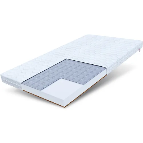 BABY COMFORT Kaltschaum-Matratze 60x120 mit Buchweizen H2/H3 - Matratze für Babys mit zwei Liegehärten (H2/H3) und abnehmbarem Bezug. Atmungsaktiv und allergikerfreundlich, ideal für einen komfortablen Schlaf.