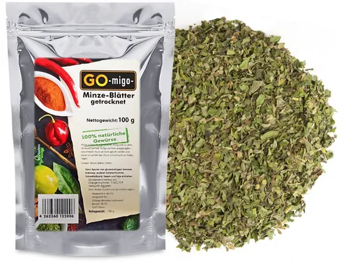Minze-Blätter getrocknet 100g