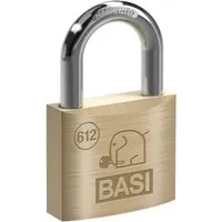 Basi Vorhangschloss SET - 6x VHS 612 - 60 mm - Verschiedenschließend mit Wasserstop - Robustes Vorhangschloss aus Messing, ideal für Tore, Türen und Schränke. Mit Wasserstopp und 2 Schlüsseln pro Schloss für zusätzlichen Schutz und Sicherheit.