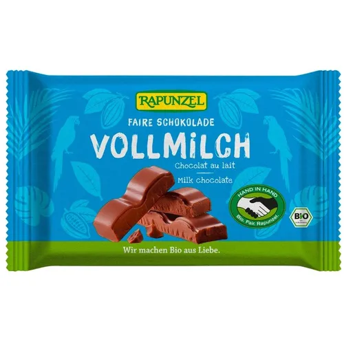 Rapunzel Vollmilch Schokolade HIH – Zartschmelzend und Fair von Rapunzel