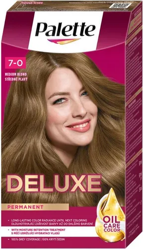Produktbild Schwarzkopf Palette Deluxe Permanent-Haarfarbe 7-0 Medium Blonde